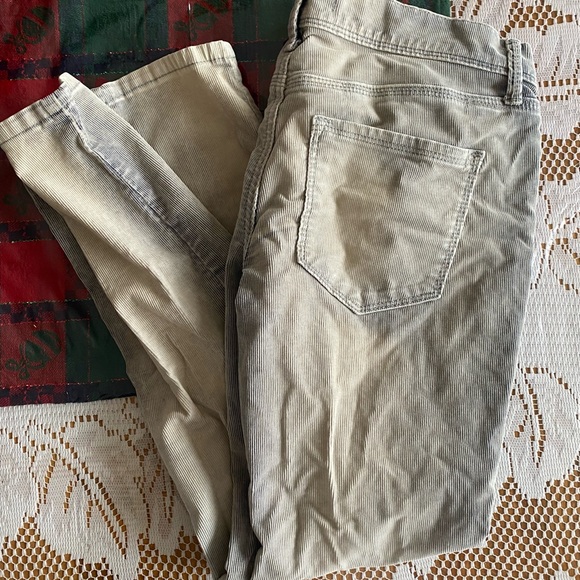 Free People • Acid Wash Skinny Ankle Corduroy Jeans - Picture 7 of 10